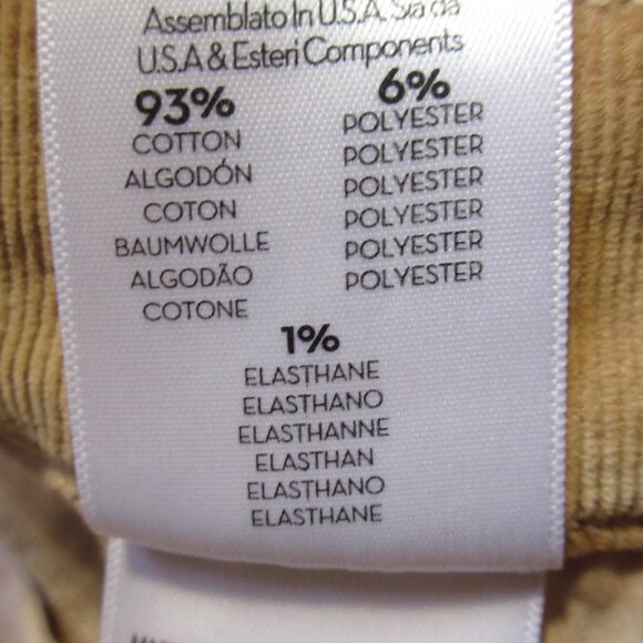 NWT Mother Tomcat Ankle in Hopscotch Cafe Spice Stretch Corduroy Pants 32 - Picture 5 of 9